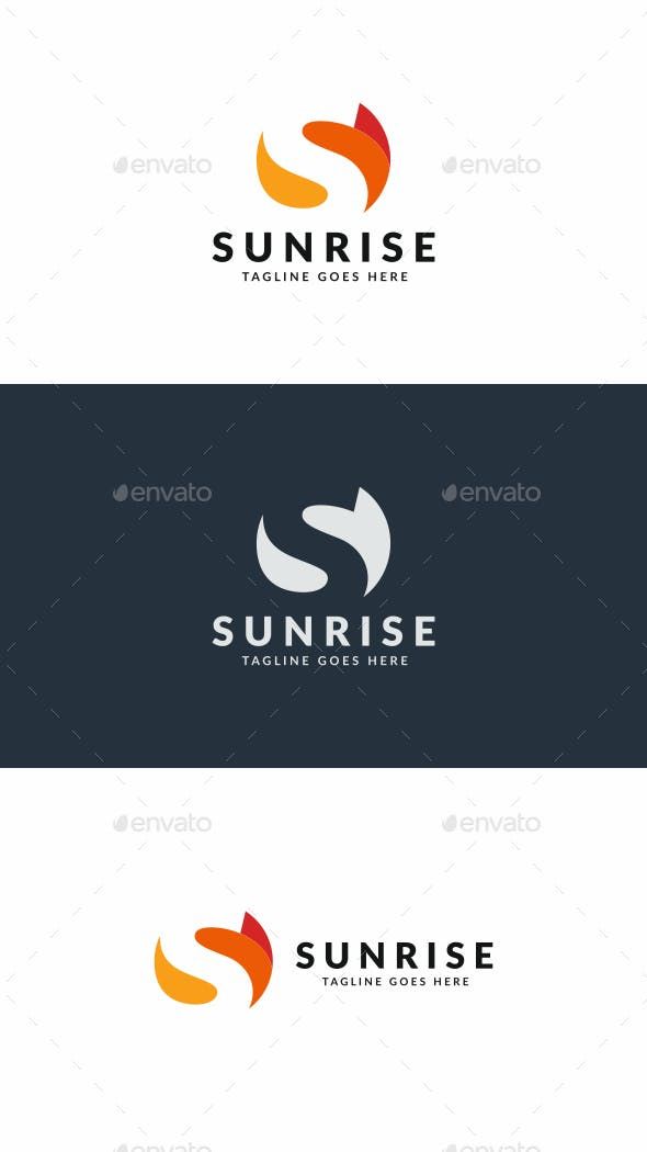 590x1050 Sunrise S Letter Logo Vector