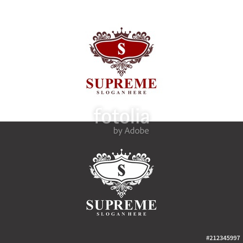 500x500 Supreme Logo In Vector Stock Image And Royalty Free Vector