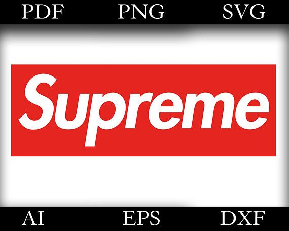 Supreme Logo Vector at Vectorified.com | Collection of Supreme Logo ...