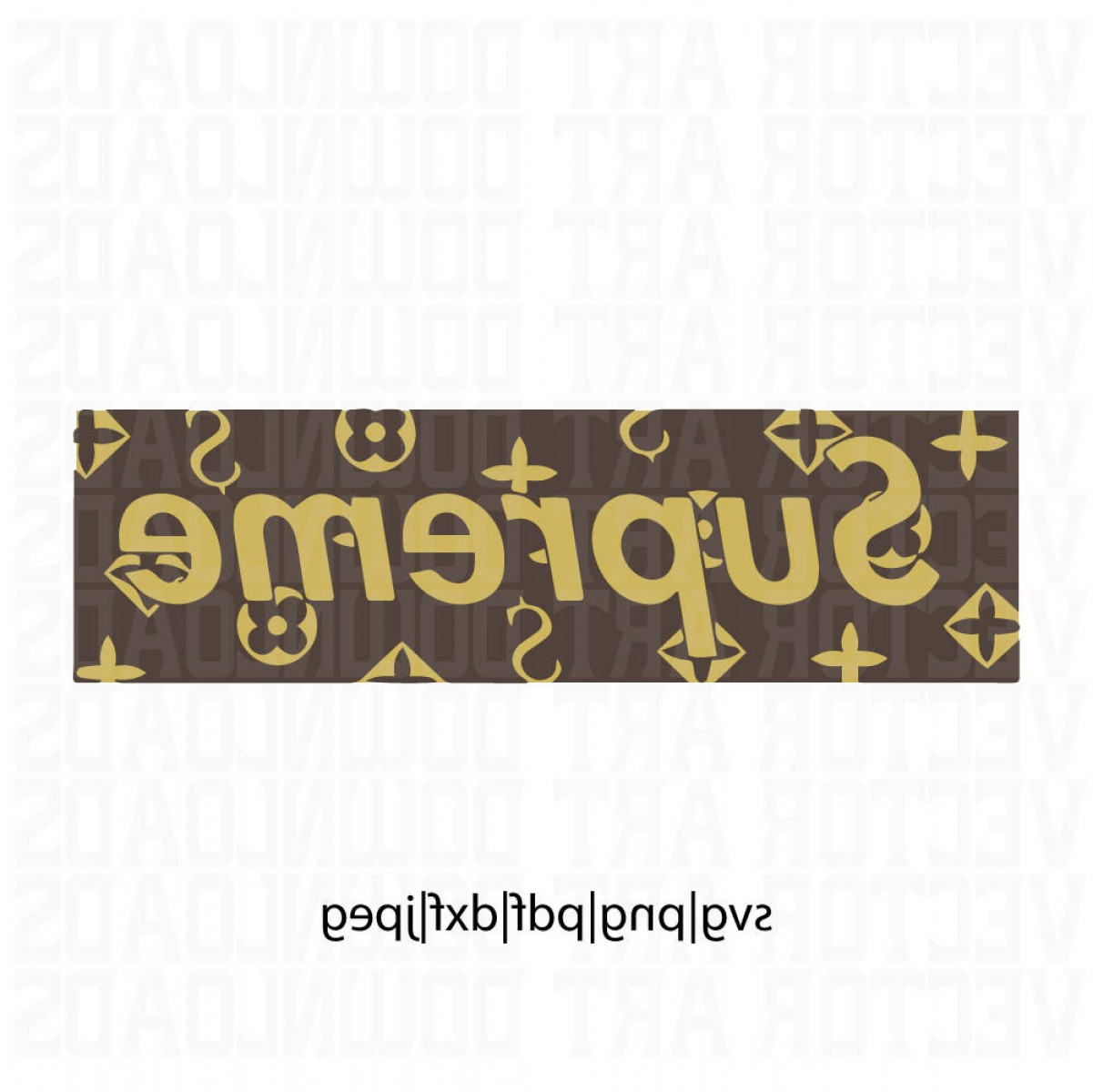 1201x1200 Inspired Supreme Og Lv Box Logo Design Geekchicpro