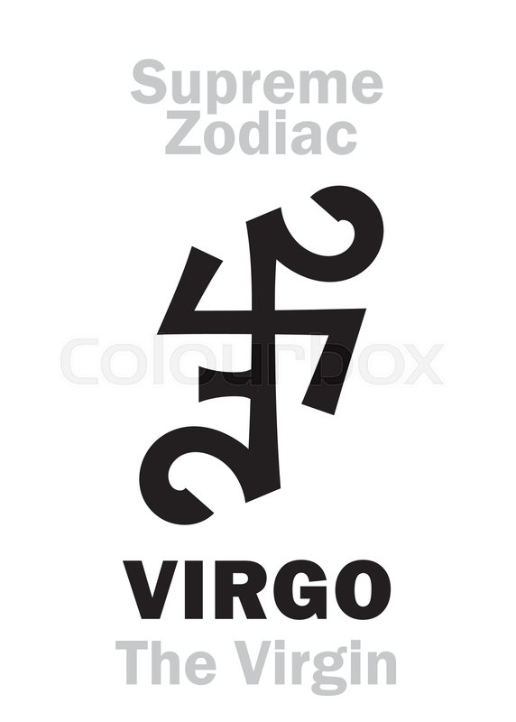 572x800 Astrology Alphabet Virgo