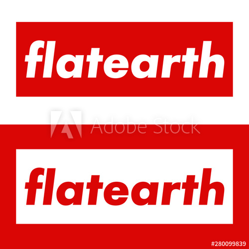 500x500 Flat Earth Supreme Style Design