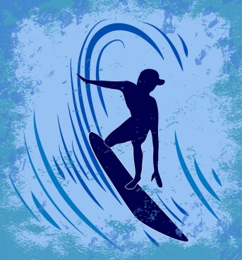 343x368 Surf Free Vector Download