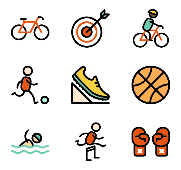 600x564 Surf Icons