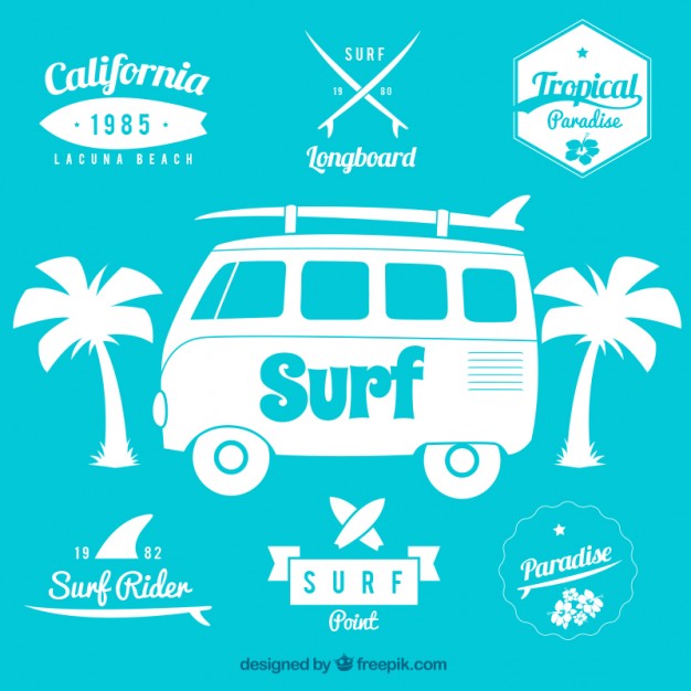 Surf Vector Free At Vectorified.com 