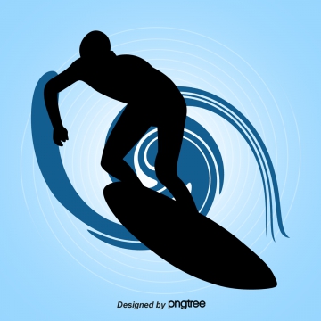 360x360 Surfing Vector, Free Download Surf Board, Surf Girl, Surfing