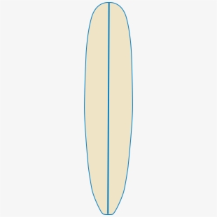 Surfboard Outline Vector