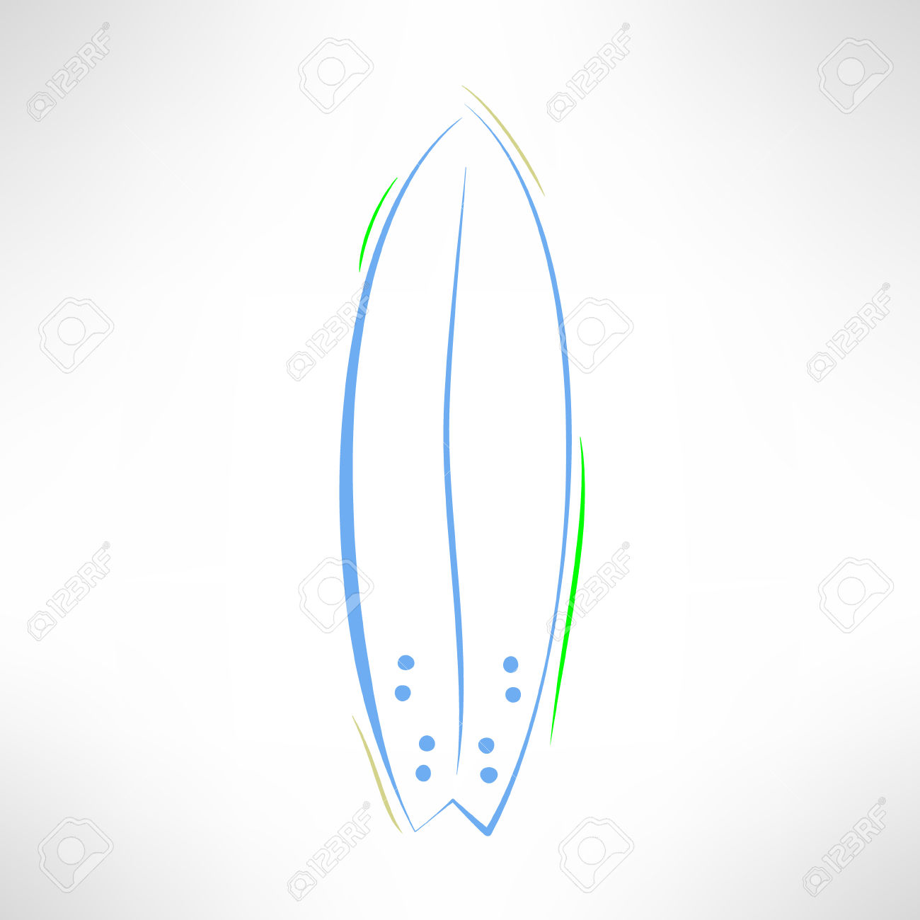 1300x1300 Surfboard Outline Clipart