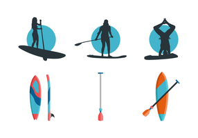 286x200 Surfboard Free Vector Art