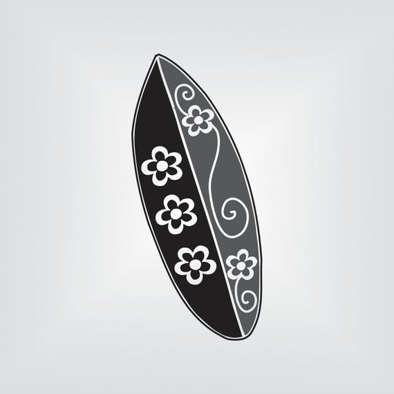 Surfboard Silhouette Vector at Vectorified.com | Collection of ...