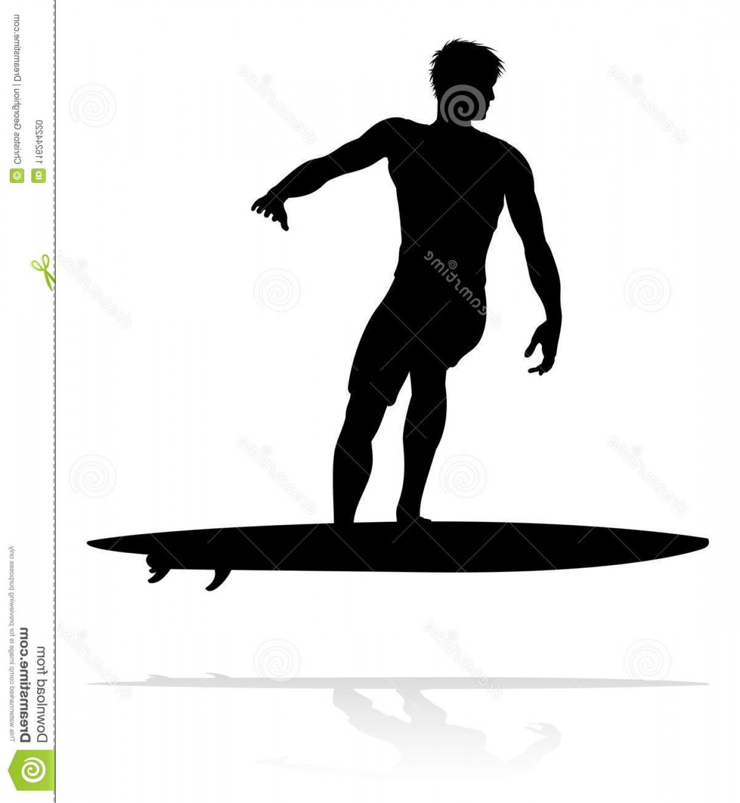 1438x1560 Waves With Surfer Silhouette Vector Lamaison