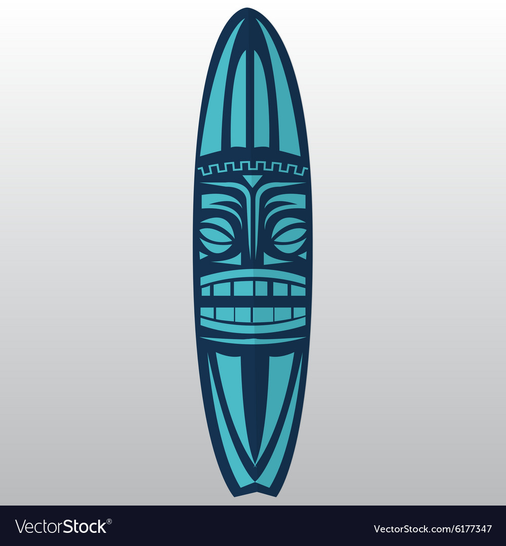 1000x1080 Surfboard Vector