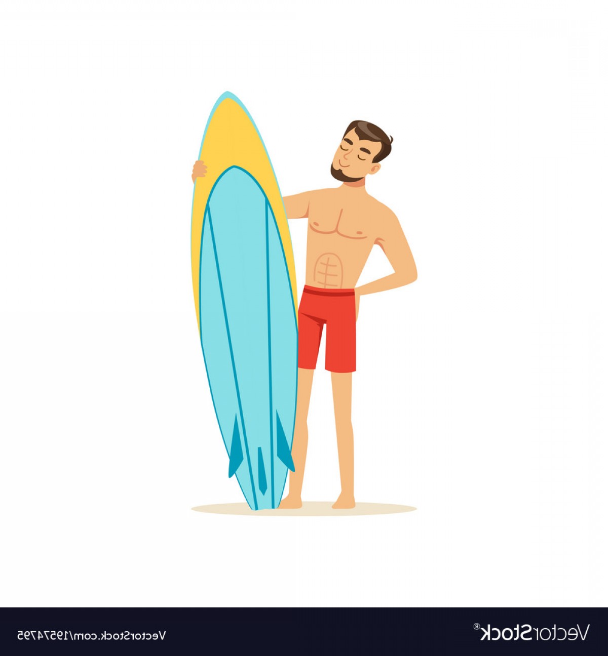 1200x1296 Beach Surf Board Vector Savoyuptown