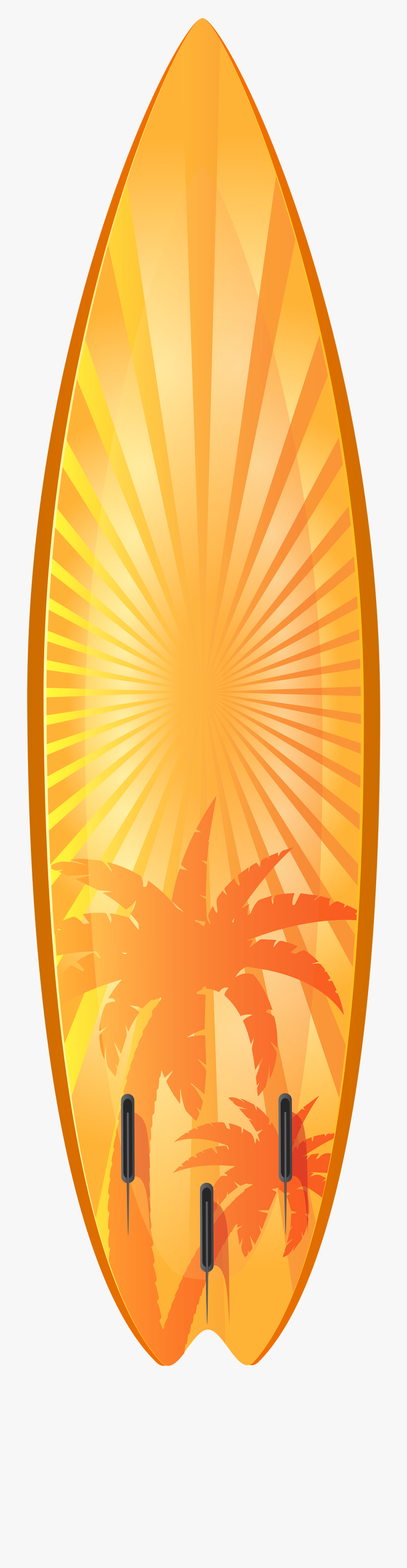 920x3546 Palm Tree And Surfboard Vector Free Library
