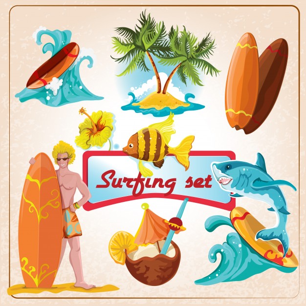 626x626 Surfboard Vector Vectors, Photos And Free Download