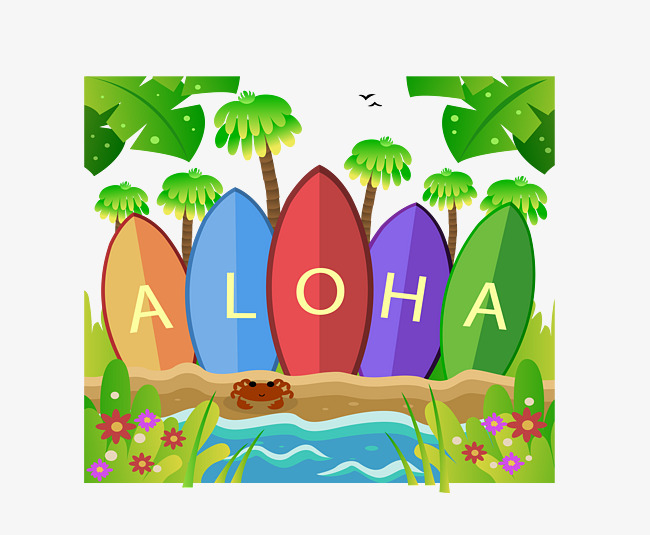 650x535 Color Puzzle Surfboard, Color Vector, Puzzle Vector, Surfboard