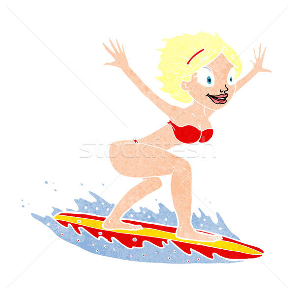 Cartoon Surfer Girl Vector Illustration Lineartestpilot 600x600 Cartoon Surfer Girl Vector Illustration Lineartestpilot