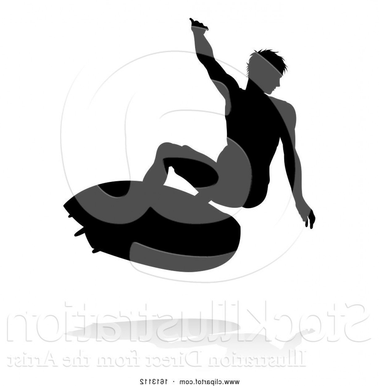 1228x1252 Surfer Silhouette Vector Hoodamathrun