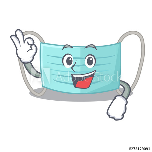 Okay Surgical Mask In The Charcater Shape 500x500 Okay Surgical Mask In The Charcater Shape