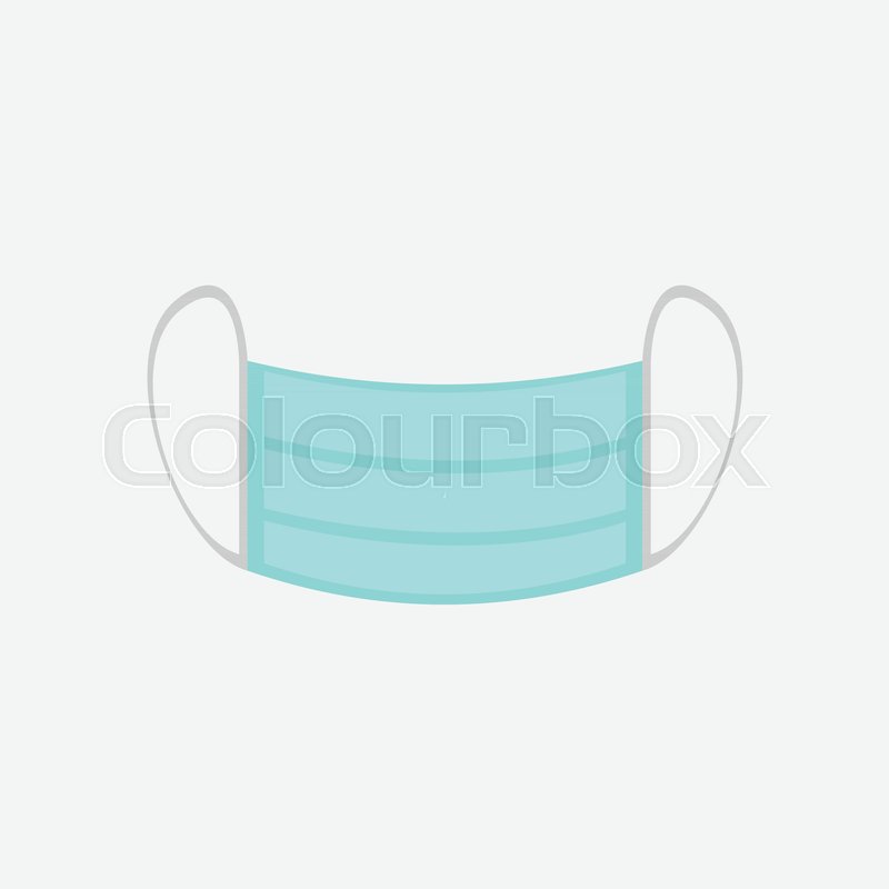 Simple Surgical Mask Vector Stock Vector Colourbox 800x800 Simple Surgical Mask Vector Stock Vector Colourbox