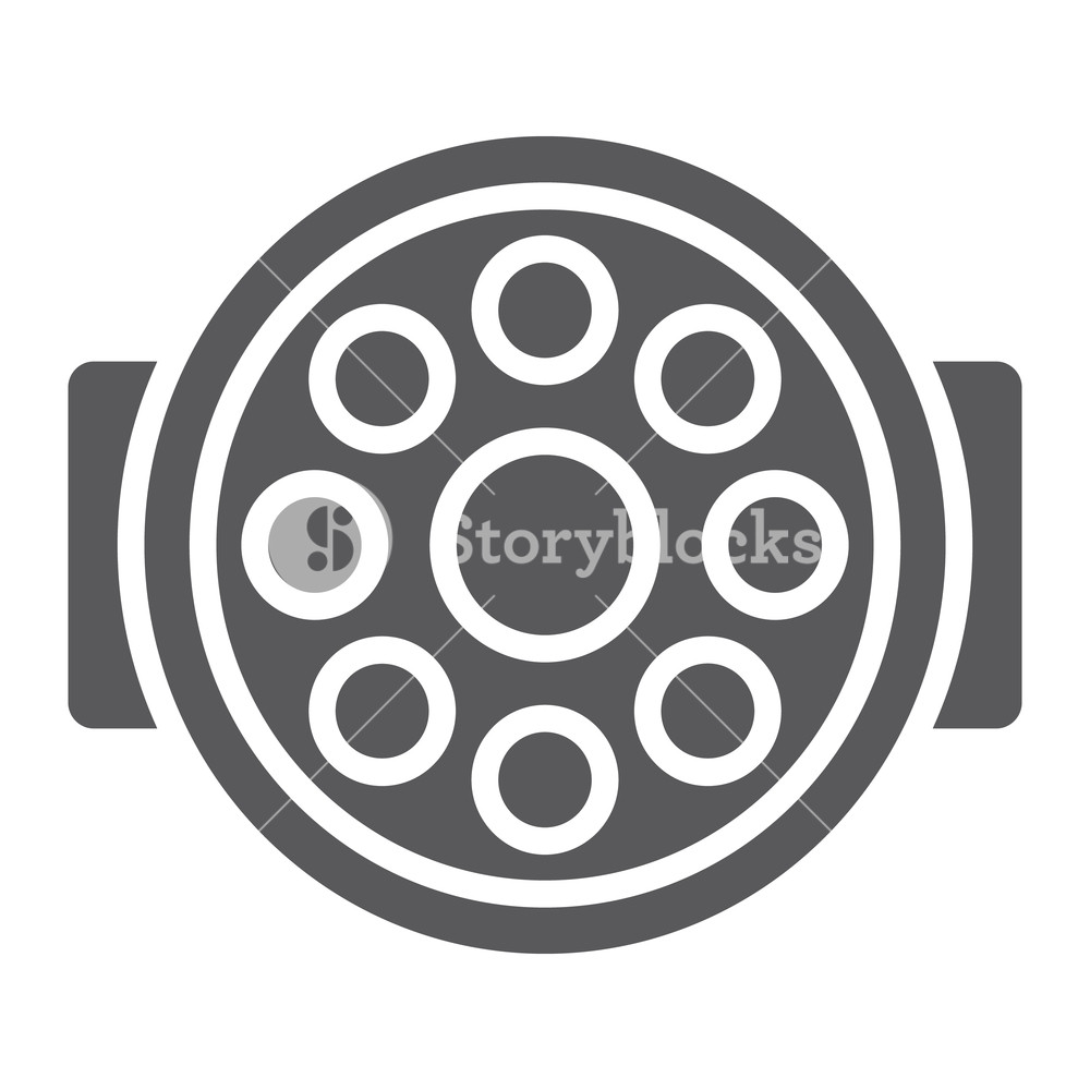 1000x1000 Surgical Lamp Glyph Icon, Medical And Equipment, Surgical Light