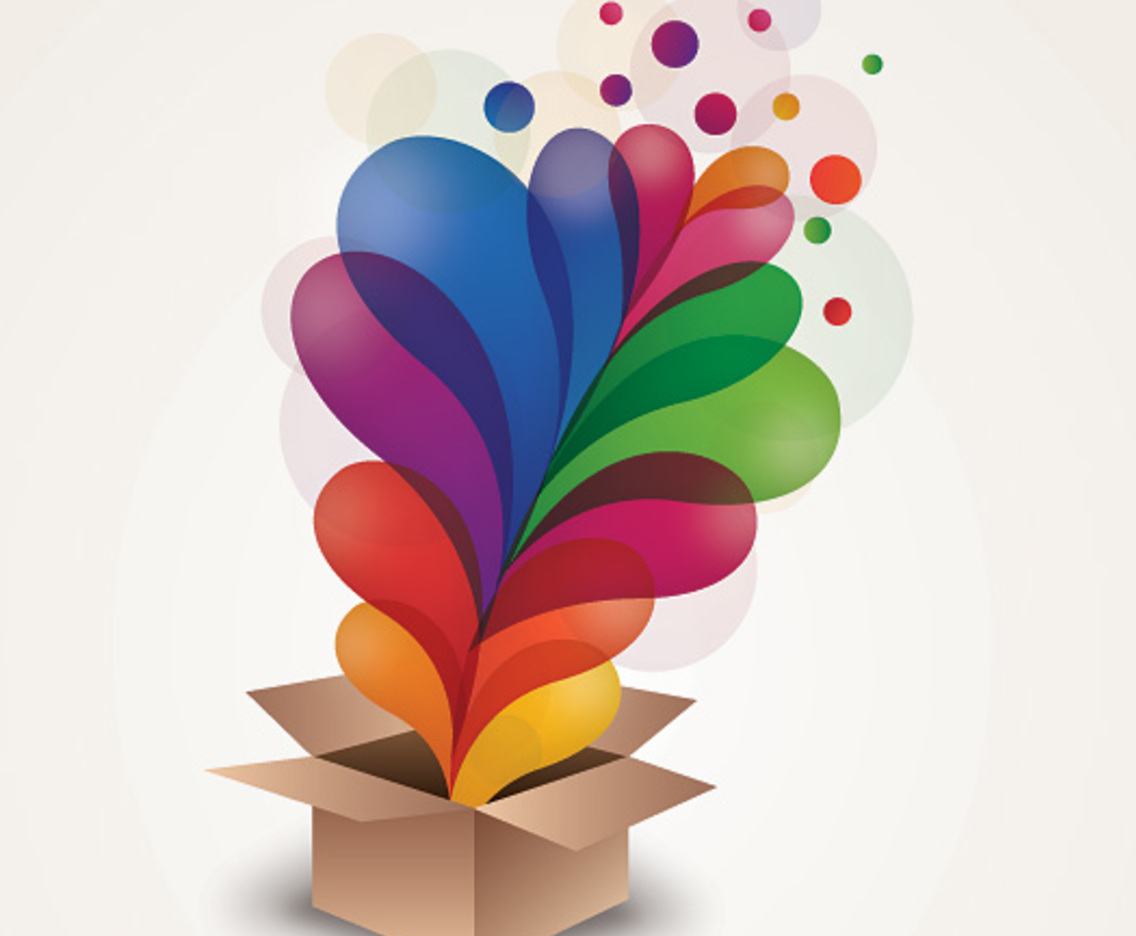 1136x936 Colorful Surprise Vector Art Graphics