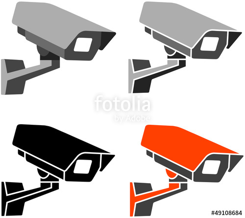 500x444 Video Surveillance Camera Stock Image And Royalty Free Vector