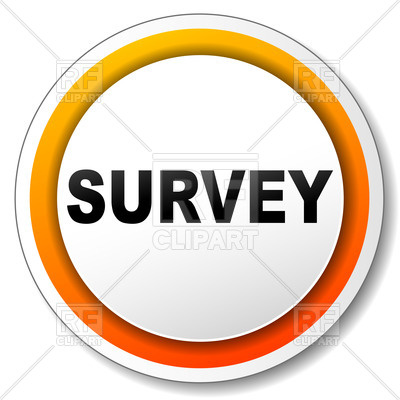 400x400 Icon With Word Survey Vector Image Of Icons And Emblems
