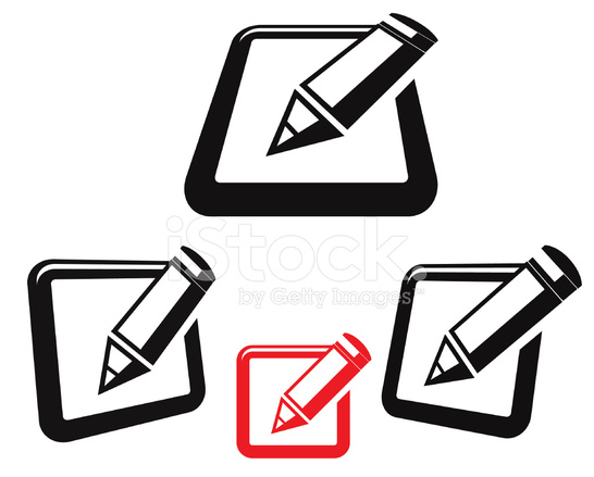546x439 Survey Icon Stock Vector