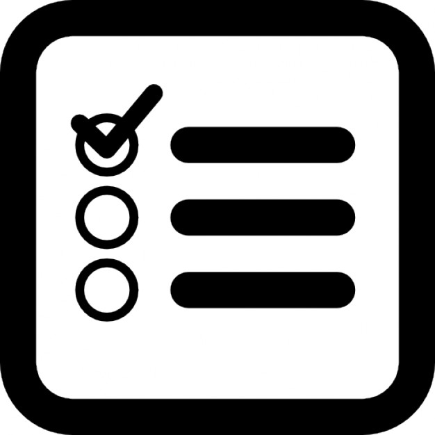 626x626 Checklist Icon Vector