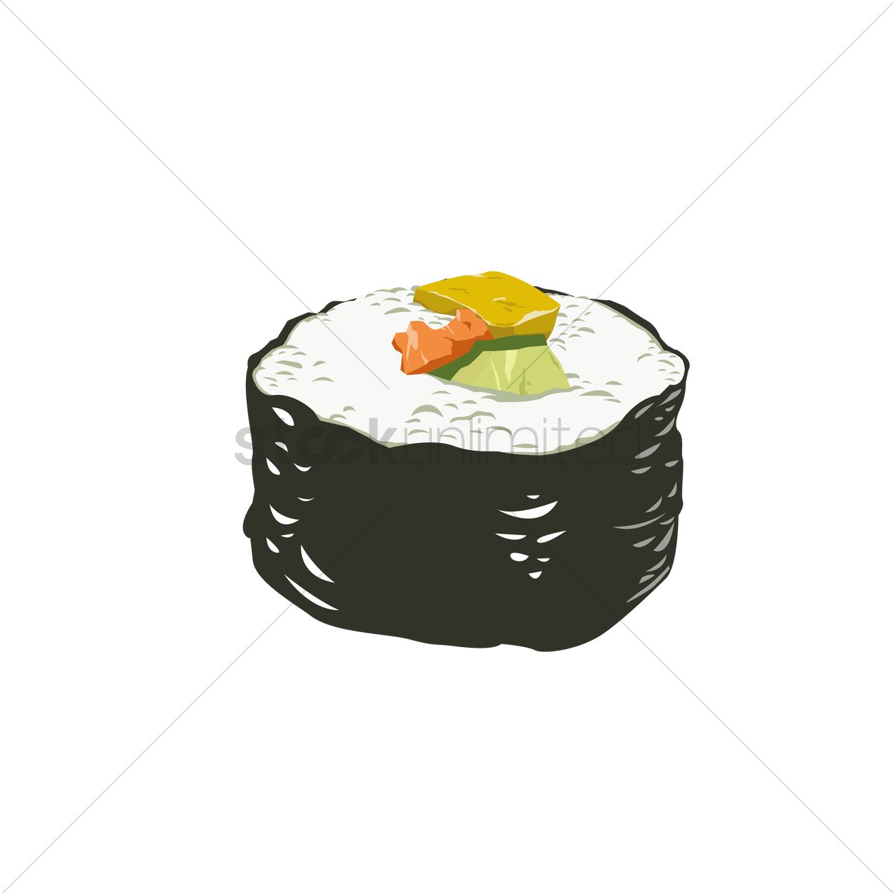 Sushi Roll Vector at Vectorified.com | Collection of Sushi Roll Vector ...