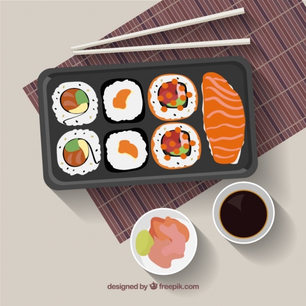 Sushi Vector at Vectorified.com | Collection of Sushi Vector free for ...