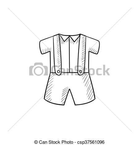 Suspenders Vector