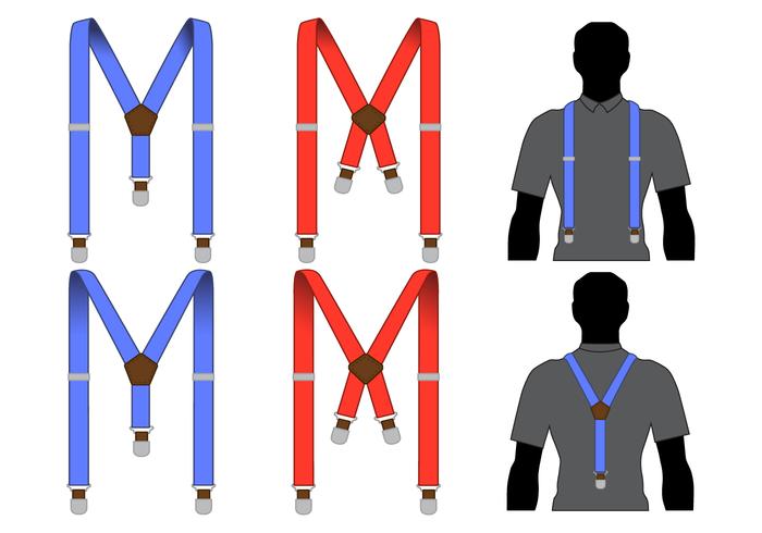 700x490 Men's Suspenders Vectors