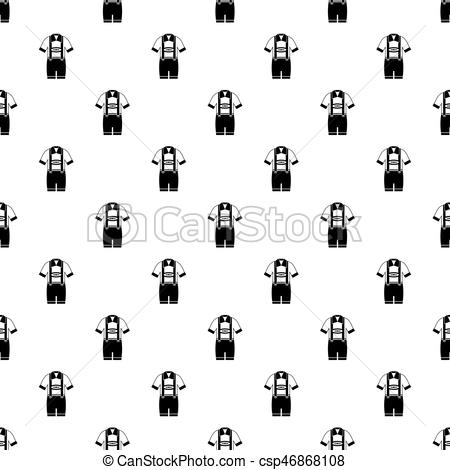 450x470 T Shirt And Pants With Suspenders Pattern Vector T Shirt