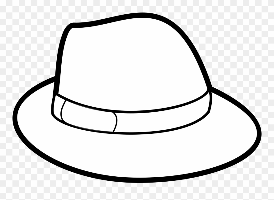 Hat Outline Vector File, Vector Clip Art 880x643 Hat Outline Vector File, Vector Clip Art