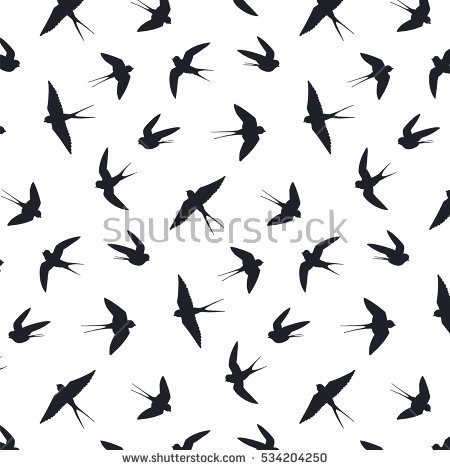 Swallow Bird Silhouette 450x470 Swallow Bird Silhouette