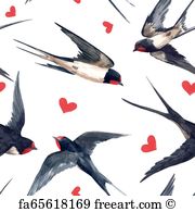 180x195 Free Swallow Vector Art Prints And Wall Artwork Freeart