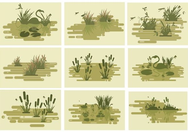 Free Swamp Lakes Vector Illustration Free Vector Download 632x443 Free Swamp Lakes Vector Illustration Free Vector Download