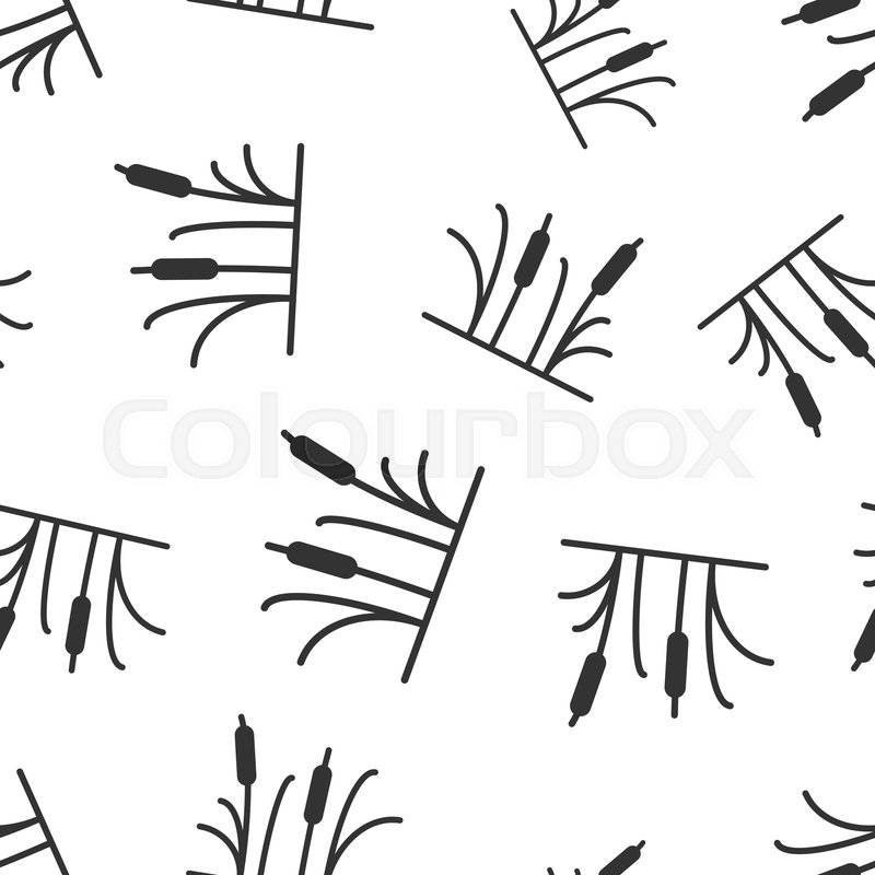 Reeds Grass Icon Seamless Pattern Stock Vector Colourbox 800x800 Reeds Grass Icon Seamless Pattern Stock Vector Colourbox