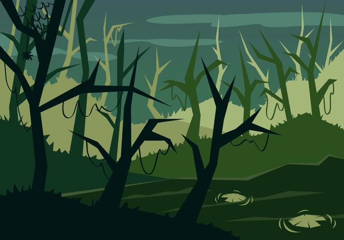 Swamp Free Vector Art 700x490 Swamp Free Vector Art