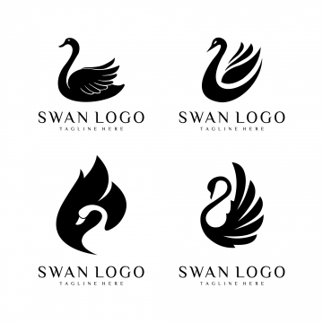 360x360 Swan Logo Png, Vector, And Clipart With Transparent