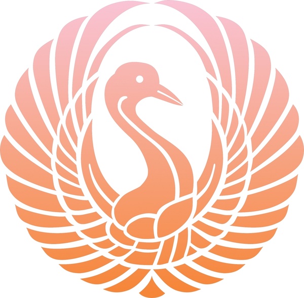 600x587 Abstract Swan Logo Vector Illustration Free Vector In Open Office