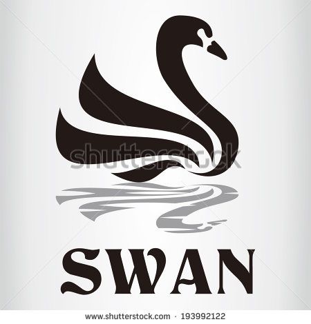 450x470 Logo Swan Hands Swan Vector Stock Photos, Images, Swan Logo