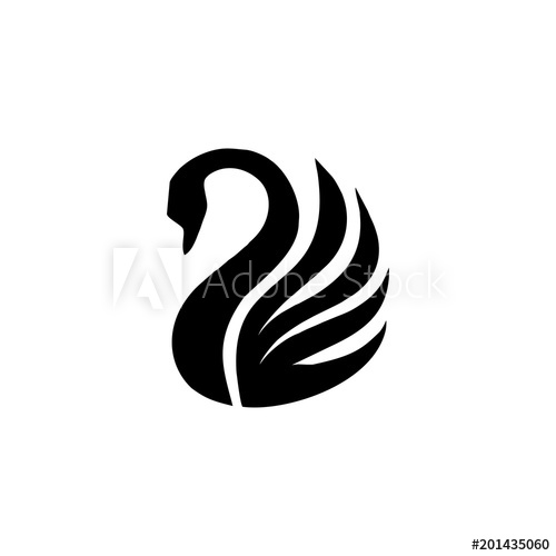 500x500 Swan Logo Vector