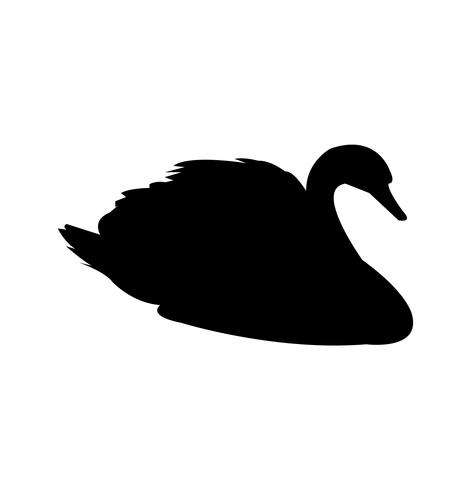 471x490 Black Swan Silhouette