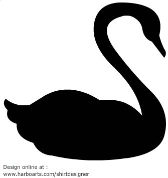 335x355 Swan Silhouette Vector Graphics Better Half! Silhouette Vector