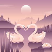 200x200 Swan Free Vector Art