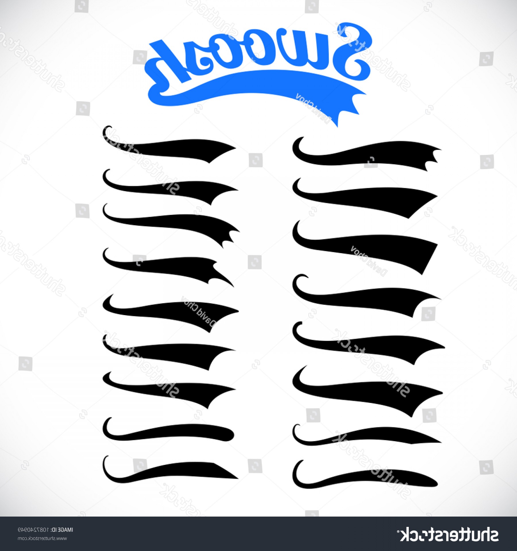 1800x1920 Swoosh Swash Vector Set Font Tail Soidergi