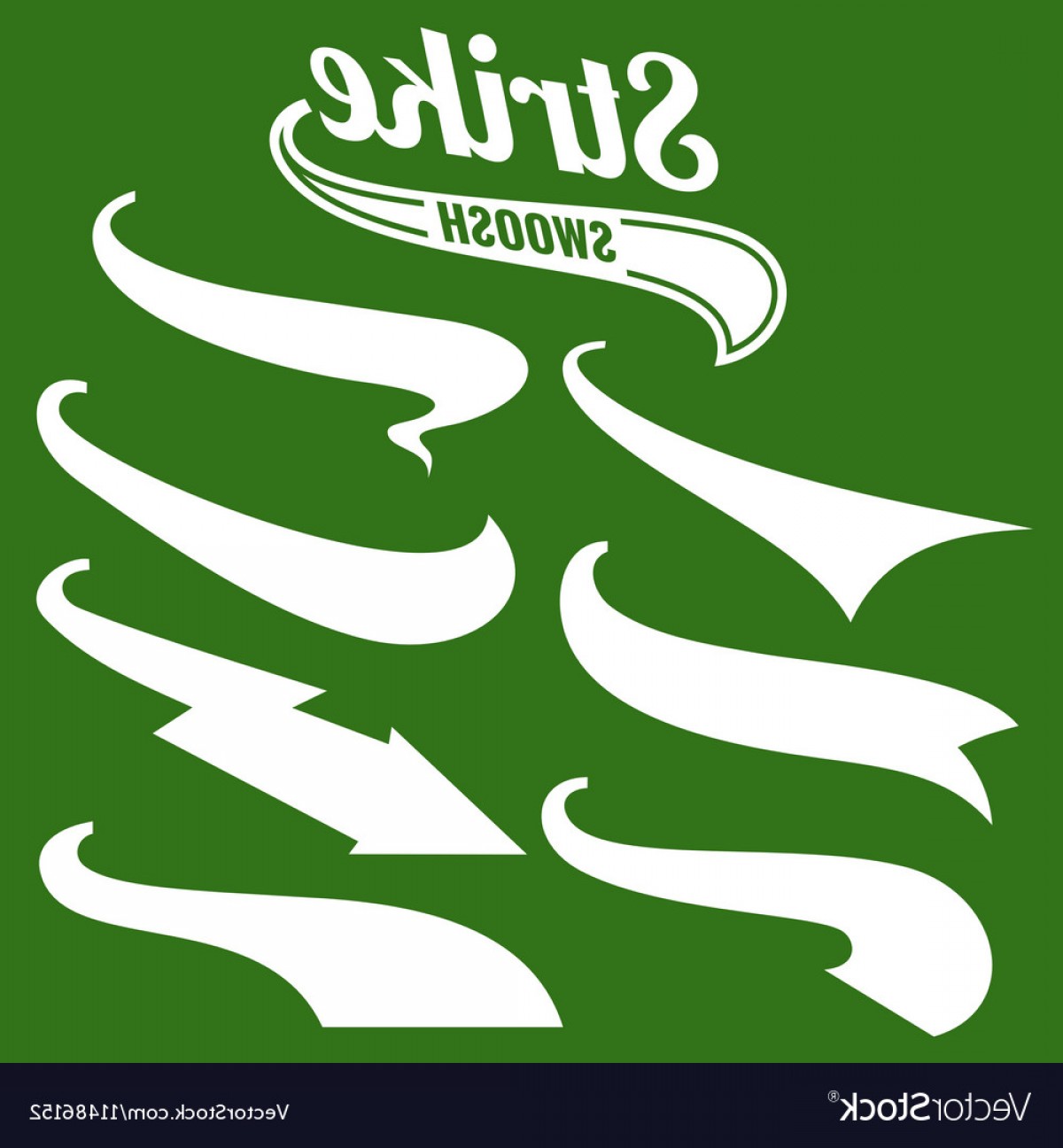 1200x1296 Retro Swishes Baseball Swash Tails Vector Studiogrfx